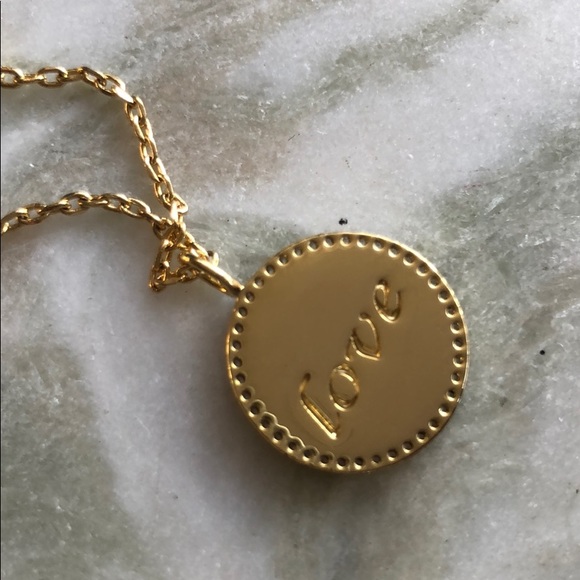 LULU DK HEART LOVE NECKLACE - Picture 4 of 4